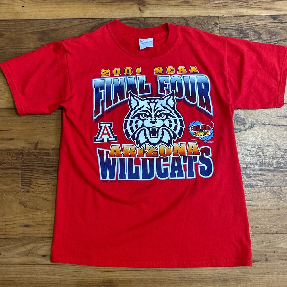 2001 Final Four University Arizona U of A Shirt